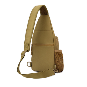 Sac de poitrine tactique à bandoulière unique, porte-bouteille d'eau décontracté, sac bandoulière en polyester tendance - Product Image 4