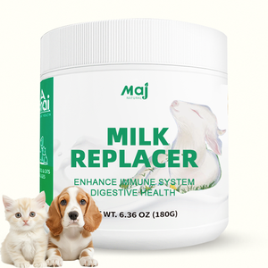 Latte di capra OEM per cuccioli, latte in polvere per cuccioli, gattini, cani domestici, integratore e vitamine - Arricchito con colostro - Product Image 1