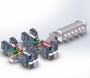 Ligne de production de maïs soufflé au caramel à air chaud <span class=keywords><strong>Machine</strong></span> à éclater industrielle à vendre - Product Image 6