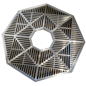 カスタマイズされた屋外樹木保護グリル、歩道用金属製樹木グレーチング、および街路用ステンレス製樹木グリル - Product Image 6