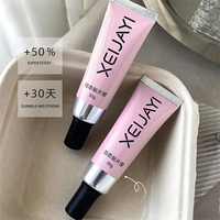 XEIJAYI Gel Adhésif Solide pour Ongles 30g Super Adhérent Longue Durée Colle UV pour Faux Ongles Utilisation Salon et Domicile Nail Art