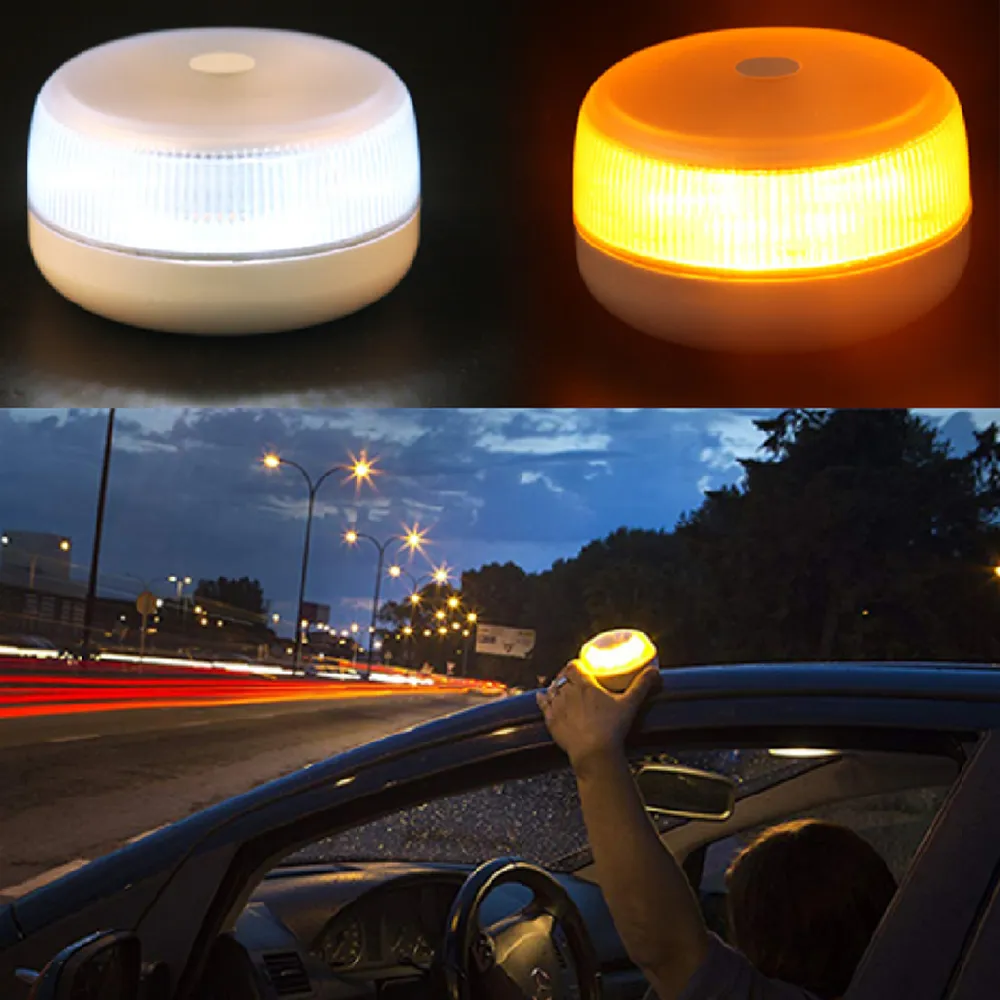 Luci di avvertimento a Led luci di sicurezza di emergenza luci stradali stroboscopiche a Led per auto con mercato magnetico spagnolo V16 DGT