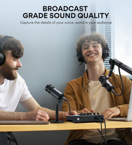 Microphone dynamique professionnel à gain élevé PD100 avec 132 dB SPL pour interview en extérieur, performance sur scène - Product Image 3