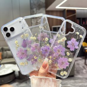 <span class=keywords><strong>Cover</strong></span> per Cellulare Antiurto in Resina con Fiori Naturali <span class=keywords><strong>Viola</strong></span>, Produzione OEM ODM, per <span class=keywords><strong>iPhone</strong></span> 17 16 15 <span class=keywords><strong>Pro</strong></span> <span class=keywords><strong>Max</strong></span> <span class=keywords><strong>14</strong></span> 11 - Product Image 1