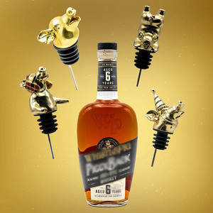 ที่รินไวน์และจุกปิดขวดไวน์รูปหมูแบบปรับแต่งได้ อุปกรณ์เสริมสำหรับไวน์ เหล้า สุรา วิสกี้ - Product Image 4