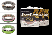Línea de Pesca IZORLINE X9 100/150M de Polietileno, Resistente a Mordeduras, Trenzada, Precio de Suministro al por Mayor Directo de Fábrica