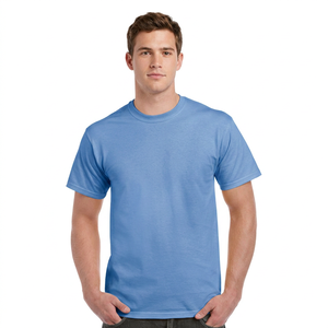เสื้อยืดคอกลมผู้ชายสั่งทำพิเศษ ขายส่ง ผ้าฝ้าย 100% แบบทางการ แห้งเร็ว คุณภาพสูง ป้องกันการเป็นขุย รับสกรีนโลโก้และออกแบบตามสั่ง - Product Image 1