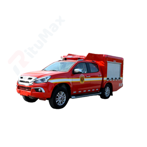 Camion de pompiers d'<span class=keywords><strong>occasion</strong></span> 2025, adapté au sauvetage sur autoroute, camion de pompiers forestiers Dongfeng 4x4, avec feux de signalisation, à vendre. - Product Image 2