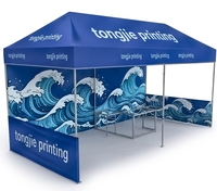 Tente à armature en aluminium 10x20 pieds, durable, imperméable, pop-up, pour extérieur, salon professionnel, exposition, chapiteau, gazebo, polyester, sport, intérieur