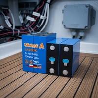 Cellule de batterie lithium prismatique rechargeable LiFePO4 3,2 V 280 Ah 314 Ah pour stockage d'énergie, maison, camping-car, solaire, batterie lifepo4