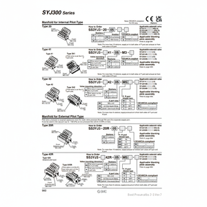 ชิ้นส่วนนิวเมติกส์ SS3YJ3-42-14-M5นิวเมติก SMC - Product Image 1