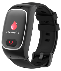 4G Fall Alert SOS GPS Security Smart Watch avec moniteur de pression artérielle de fréquence cardiaque pour les bracelets de télésoins pour personnes âgées - Product Image 1
