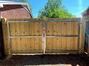 Australian Style Galvanized Outdoor Steel Fence Gate Frame Adjustable Gate Frame Easy Installed Gate Frame