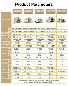 4 Season Automatic Camping <strong>Tent</strong> Waterproof Oxford Fabric Instant <strong>Pop</strong> <strong>up</strong> <strong>Tent</strong> <strong>for</strong> Outdoor Backpacking - Product Image 4