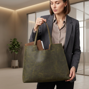 BS INTERNATIONAL Nouveauté Sac à main pochette en cuir véritable Fermeture éclair Étanche Antivol Bandoulière Tendance - Product Image 1