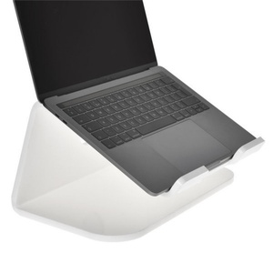 Favor Lucite 3mm Thick Eco-friendly Clear PMMA Laptop Stand Computer Riser with Custom Logo and Candy Model - Product Image 5