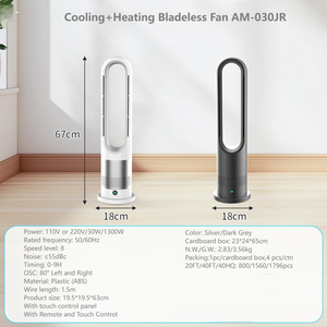 Ventilateur sur pied oscillant électrique, ventilateur de <span class=keywords><strong>circulation</strong></span> intelligent silencieux avec 8 vitesses - Product Image 3