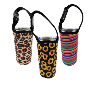 RTS aislado 30oz vaso mangas <span class=keywords><strong>de</strong></span> taza <span class=keywords><strong>de</strong></span> café <span class=keywords><strong>de</strong></span> la cubierta <span class=keywords><strong>de</strong></span> la botella <span class=keywords><strong>de</strong></span> <span class=keywords><strong>agua</strong></span> titular con la hebilla <span class=keywords><strong>de</strong></span> correa <span class=keywords><strong>de</strong></span> cadena - Product Image 1