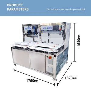 Machine de découpe alimentaire à ultrasons, machine de découpe de gâteaux à ultrasons, coupe-gâteau mille crêpes à ultrasons - Product Image 3