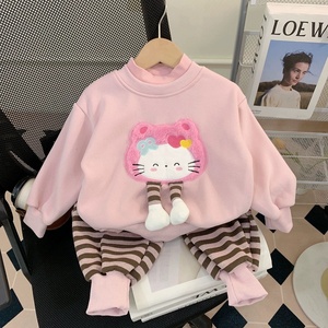Offre Spéciale – Nouveaux Ensembles de Vêtements en Coton pour Enfants Automne-Hiver : Robes, Pantalons et Hauts pour Filles – Tenues Tendance pour Enfants - Product Image 3