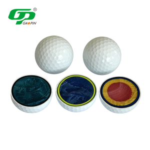 Nhà Máy Giá 2 3 4 5 mảnh Logo Golf Bóng tùy chỉnh Urethane surlyn giải đấu Golf Bóng - Product Image 1