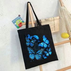 Wholesale Shopping Sublimated <b>Tote</b> Bag Reusable Custom Design Print Pattern Black <b>Canvas</b> Bag Foldable Portable <b>Canvas</b> <b>Tote</b> Bag - Product Image 1
