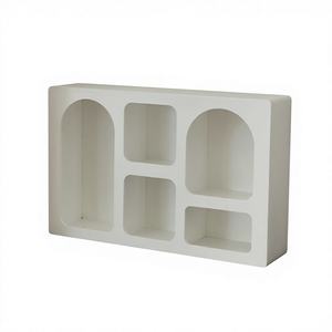 Meuble de <span class=keywords><strong>rangement</strong></span> moderne en bois pour salon, à poser au sol, avec 5 étagères et compartiments, incontournable pour 2026 - Product Image 5