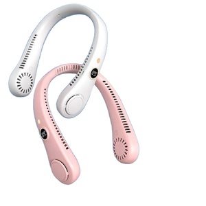 2026 New Arrivals Wearable for Outdoor,Trending Products Rechargeable <b>Mini</b> <b>Usb</b> Portable Neck <b>Fan</b> - Product Image 2