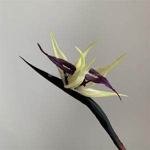 B-774 Fleurs décoratives de haute qualité, couronnes et plantes, centres de table floraux tropicaux, fleurs artificielles blanches, oiseau de <span class=keywords><strong>paradis</strong></span> - Product Image 5