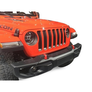 Pare-chocs avant pour Jeep Wrangler Gladiator 2018-2025 82215121AH Noir Métal Ajustement standard - Product Image 4