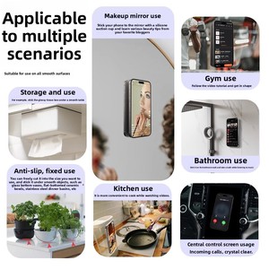 Bán Buôn Số Lượng Lớn Trường Hợp Điện Thoại Dính Núi Điện Thoại Di Động Điện Thoại Di Động Grip Phụ Kiện Silicone Hút Điện Thoại Di Động Chủ - Product Image 6