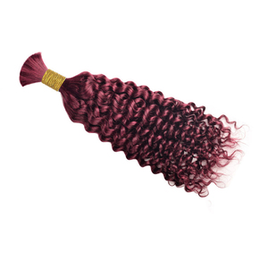 <span class=keywords><strong>Capelli</strong></span> Umani <span class=keywords><strong>Veri</strong></span> Ondulati al 100% Senza Trama, Prezzo di Fabbrica FYD, Vendita all'Ingrosso, <span class=keywords><strong>Extension</strong></span> per Intrecciare - Product Image 4