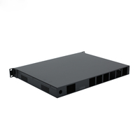Casing Server Rak 19-Inci 1U 2U 3U 4U Aluminium Brushed Kustom untuk Amplifier Audio, PCB, Elektronik, dan Instrumen
