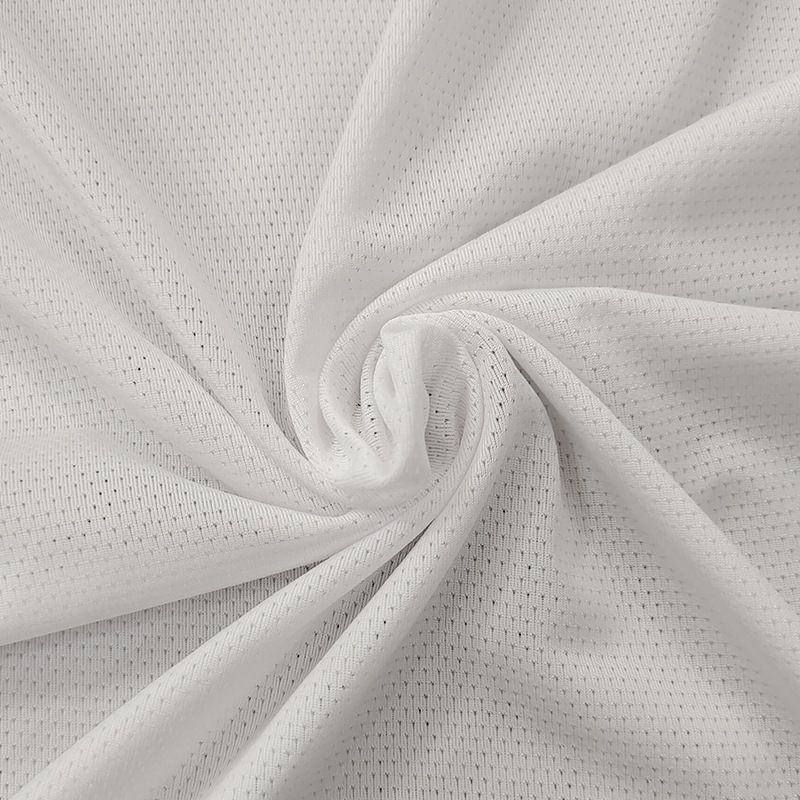 Available Custom Sublimation Print 110gsm Thin Jacquard Sports Fabric Manufacturer Jersey Stretch Cycling Mesh Jersey Fabric