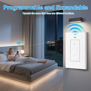 16A Remote Control nirkabel Outlet Switch <span class=keywords><strong>Kit</strong></span> Untuk lampu kipas & peralatan ABS bahan nilai arus 120V nilai tegangan - Product Image 3