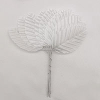 Daun Bunga Mawar Buatan dari Kain Sutra dan Kawat Besi untuk DIY Bunga dan Lingkaran Karangan Bunga - Hari Ibu, Thanksgiving, Natal