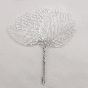 Foglie di Rosa Artificiali in Seta e Filo di Ferro per Creazioni Floreali e Ghirlande - Festa della Mamma, Ringraziamento, Natale - Product Image 5