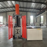 Máquina de Ensayo de Tracción de Espacio Único con Control Servo Electrohidráulico Controlado por Computadora de 1000KN