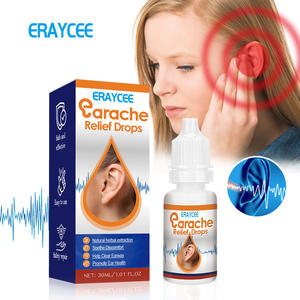 Gotas OEM para aliviar el dolor de oído con extracto de hierbas naturales para ayudar a limpiar el cerumen y promover la salud del oído y aliviar el malestar - Product Image 1