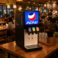 Distributeur de boissons gazeuses professionnel 1 2 3 4 saveurs pour restaurants et fast-foods