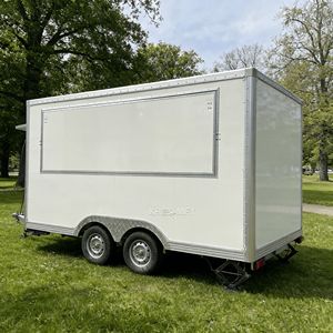 Mobile Hot Dog Vans Ice <b>Cream</b> Food Trailer Street Food Cart Fully Equipped Food Truck Concession Trailer Hot Dog Cart - Product Image 3