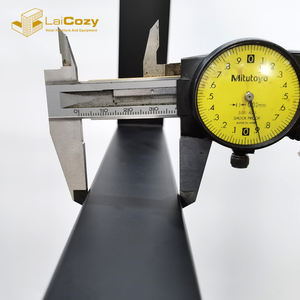 Laicozy कस्टम काला समाप्त 304 स्टेनलेस स्टील होटल की लॉबी Bellman ट्राली - Product Image 2