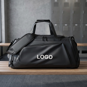 Sac de sport rembourré avec port USB et doublure en polyester, logo personnalisé, plusieurs styles en stock - Sac de voyage, de fitness et de toilette - Product Image 2