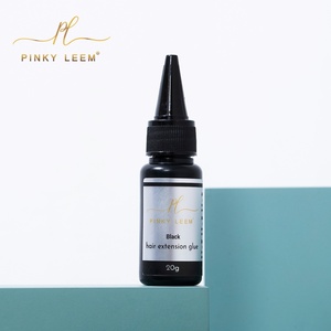 Pinky leem Nouvelle colle liquide professionnelle pour cheveux humains UV Noir Tenue parfaite Extensions de cheveux tissés Colle pour cheveux - Product Image 3