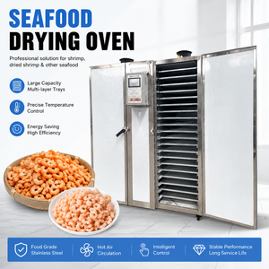 Máquina de Secado de Mariscos de Acero Inoxidable Anticorrosión, Horno Deshidratador Comercial de Pescado y Camarones para Productos Marinos - Product Image 1