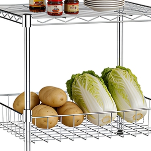 Estantes <span class=keywords><strong>de</strong></span> <span class=keywords><strong>Cocina</strong></span> <span class=keywords><strong>de</strong></span> Dos Niveles, Almacenamiento para Especias y Frascos, Apilables y Expandibles, <span class=keywords><strong>Estante</strong></span> <span class=keywords><strong>Pequeño</strong></span> para <span class=keywords><strong>Cocina</strong></span> - Product Image 2