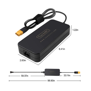 อะแดปเตอร์แปลงไฟ ToolkitRC ADP200 AC 200W พร้อมปลั๊ก XT60 แรงดันไฟ 19.5V 10.3A สำหรับเครื่องชาร์จแบตเตอรี่ LiPo ของโดรนและโมเดล - Product Image 4