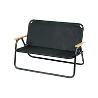 YILU Vente en gros Chaises de plage pliables et durables pour 2 personnes Banc de jardin pliable Chaise de camping