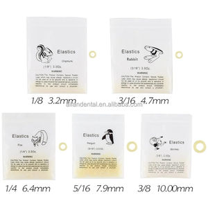 [Aifan dentaire] Offres Spéciales 5000 pièces cravates/sac 3.5OZ caoutchouc orthodontique élastique renard - Product Image 3