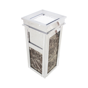 Cendrier en métal commercial pour hôtel, cendrier extérieur robuste pour bar, club, <span class=keywords><strong>restaurant</strong></span>, hôtel, cendrier durable et moderne - Product Image 2